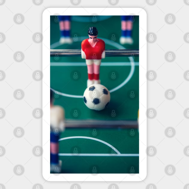 Table Football Magnet by David Lichtneker